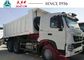 10 Wheeler HOWO 6x4 Dump Truck , Steel Dump Trailers 10-20m³ Capacity